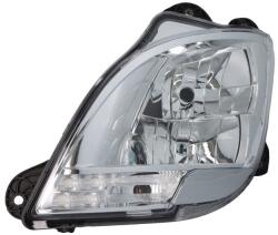 DEPO Far Stanga (h1/H7/Led/PY21W Electric fara Motoras Functie Lumini de Zi Culoare Insert: Cromat Culoare Semnalizator (450-1105L-LD-EM)