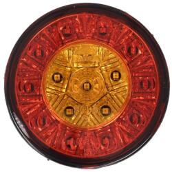 ULO Lampa Spate Dreapta/Stanga (led 24v cu Semnalizare Lumini Parcare/Pozitie Negru in Relief/Suruburi Conector: 3pin (ULO1701002)