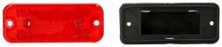 OLSA Lampa Gabarit Dreapta/Stanga Rosu C5W Inaltime 40mm Latime 100mm Negru in Relief 12/24v (OL1.43.060.00)
