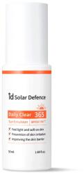id PLACOSMETICS id Solar Defense Daily Clear 365 Sun Emulsion SPF50+ PA++++ könnyű fényvédő emulzió, 50 ml