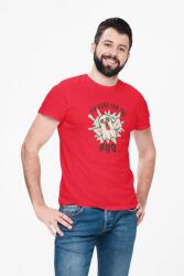 D&B Unisex Póló ST00251 Halloween Piros-Méret L (ST00251HalloweenRedL)