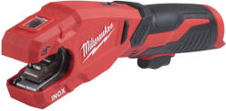 Milwaukee M12 Pcss-0 Raptor Csővágó, Rozsdamentes Acélhoz 4933479241 (4933479241)