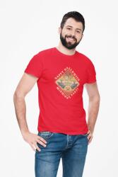 D&B Unisex Póló ST00250 Halloween Piros-Méret L (ST00250HalloweenRedL)