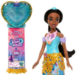 Mattel Disney Hercegnők - Csupaszív Meglepetés Baba - Jázmin (JLK30) (JLK30)