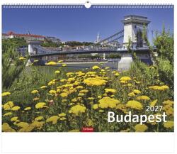 TopTimer Calendar de perete TOPTIMER T093 420x310 mm, format orizontal, Budapesta 2027 (T9300-03F)