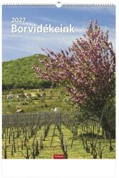 TopTimer Calendar de perete TOPTIMER T093 310x420 mm, în poziție verticală, Regiunile noastre viticole 2027 (T9300-06A)