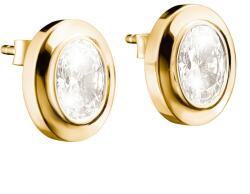 Thomas Sabo H2342-414-14 Stud earrings Oval Gold-plated 11, 0 mm Ladies, női