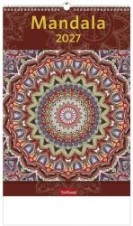 TopTimer Falinaptár TOPTIMER T094 220x330mm álló Mandala 2027 T9400-05A (T9400-05A)