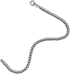 SuperLove Stainless Steel Urethral Sound Beads Catheter Dilator 50cm & 10mm