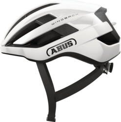 ABUS WingBack Shiny White Kerékpáros sisak M