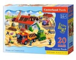Castorland Puzzle 20 pcs. MAX House in Construction