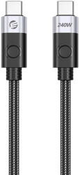 ORICO CC240-40 USB-C - USB-C USB4 Kábel - 0.5m 240W 8K 60Hz - Fekete (CC240-40)
