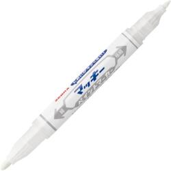 Zebra Lakkfilc ZEBRA fehér 1, 2 mm - 0, 7 mm kerek kétvégű heggyel, Mckie Paint Marker Extra Fine white