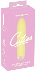 Cuties Vibrátor 7 mód USB-töltés vízálló 13, 2 cm sárga