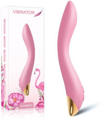 B - Series Joy Flamingo Vibrátor G-pont és csikló stimuláló 22 cm világos rózsaszín