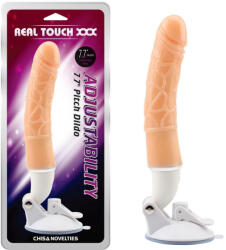 Real Touch XXX Szexjáték Vibrátor 10 fokozat, vízálló 25 cm