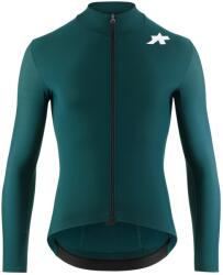 ASSOS Мъжка фланелка с дълъг ръкав за колоездене ASSOS Mille GT Spring Fall Jersey S11 Cycling jersey - Deep Petrol - размер XXL (056-4304-0115)