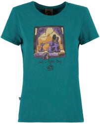 E9 Дамска тениска E9 Women's Sunset T-shirt - Green Lake (916-5277-0515)