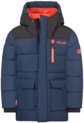 TROLLKIDS Детско зимно яке Trollkids Kid's Torsvag Parka Winter jacket - Mystic Blue / Black / Flame Orange - размер 176 (EU) (703-7241-0320)
