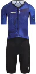 Q36.5 Мъжки скин за колоездене Q36.5 Dottore Speed TRI Skinsuit Casper Stornes Cycling skinsuit - Lava Blue (002-4137-0115)