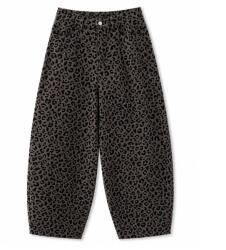 Mazine Дамски дънки Mazine Women's Printed Barrel Leg Denim Pants Jeans - Chocolate Brown / Printed - размер XXL (111-2005-0216)