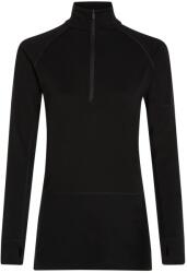 Icebreaker Дамско мериносово термобельо Icebreaker Women's Merino 200 Zoneknit L/S Half Zip Merino base layer - Black (115-2673-0113)