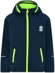 LEGO Детско софтшел яке LEGO Kid's Sky 764 Softshell Jacket - Navy / Yellow - размер 164 (EU) (703-3970-0225)