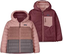 Patagonia Детско пухено яке Patagonia Kid's Reversible Down Sweater Hoody Down jacket - Fuzzy Mauve - размер XXL (703-3618-1216)