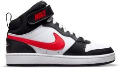 Nike Детски маратонки Nike Kid's Court Borough Mid 2 BG Sneakers - White / University Red / White / Black - размер 38, 5 (EU) (702-6311-0116)