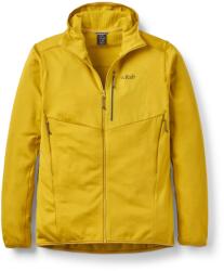 Rab Мъжко поларено яке Rab Ascendor Hoody Fleece jacket - Dark Pollen - размер M (005-6173-0412)