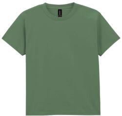 Gildan GIB3000 pamut gyerek póló - military green szín (gib3000mi-xs)