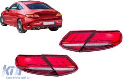 KITT LED-es hátsó lámpa szett Mercedes C-osztály W205 limuzin (2014-2018) facelift dizájn (TLMBC205NL)