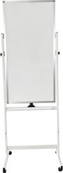 +Plus by Viamond Tabla magnetica multifunctionala pe stand mobil 60x120 cm, 2 fete, reglabil pe inaltime 3 puncte, Extra (7 ani garantie) Tabla magnetica cu stand mobil Aluminiu 60x120 cm (61004438)