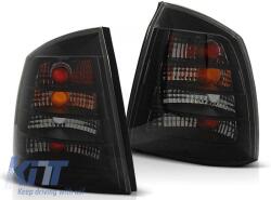  Tuning hátsó lámpák Opel ASTRA G 09.1997-02.2004 sedan, kabrió, kupé modellekhez, teljesen sötétített, bal és jobb (ABOPTX6010828)