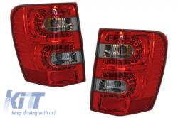 KITT Lightning LED hátsó lámpa JEEP Grand Cherokee (1999-05.2005) piros/füst (TLJEGC2)