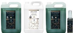 Parfumul. net Black X New Formula - 2x Detergent Profesional + Balsam Hyper Parfumat