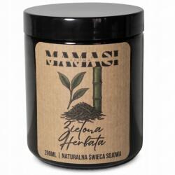 MamasiCandle Szójagyertya Illatos Zöld Tea 200ml