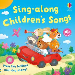 Usborne Sing-along Children’s Songs - Carte cu sunete pentru copii 6+ luni, Usborne (9781836044116)