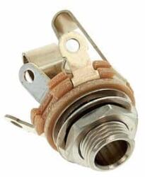  Mufa Jack mama panou 6.3 mm stereo, Conector Jack Switchcraft Open 1/4 (175645)