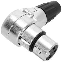  Conector XLR mamă cotit Adam Hall Connectors 4 STAR C XF3 A (59619)