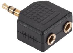  Adaptor Jack 3.5 mm tata-2 jack 3.5 mm Gold (61619)