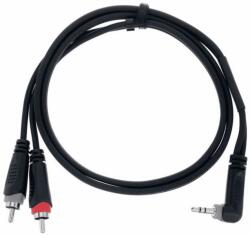  Cablu Jack 3.5mm cotit-2 RCA Cordial EY 1 WRCC (514593)