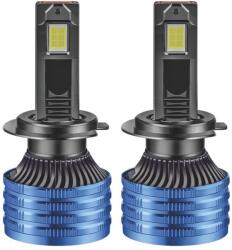 Techstar Set 2 LED-uri Auto Techstar® P41, H7, 100w, 16000 Lumeni, 6500K, AUTO, 12-24 Volti, CSP, Canbus, Miez Cupru, Radiator Aluminiu (SKU2466)