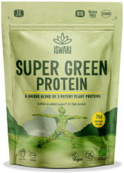 Iswari Pulbere proteica si detox BIO Super Verde, 71.1% proteina Iswari (10401)