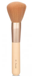 Charlotte Bio Pensula compacta aplicare pudra, maner lemn mesteacan si peri sintetici Charlotte Bio (11237)