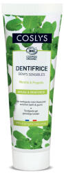 Coslys Pasta de dinti BIO dinti si gingii sensibile, cu menta si propolis Coslys (10985)