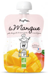 Popote Piure BIO cu 100% mango, +4/6 luni Popote (11580)