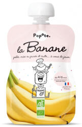 Popote Piure BIO cu 85% banane, +4/6 luni Popote (11578)