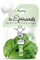 Popote Piure BIO cu 39% spanac, +4/6 luni Popote (11595)