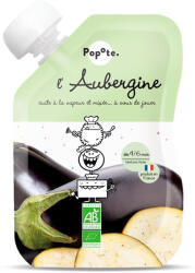 Popote Piure BIO cu 58% vinete, +4/6 luni Popote (11600)